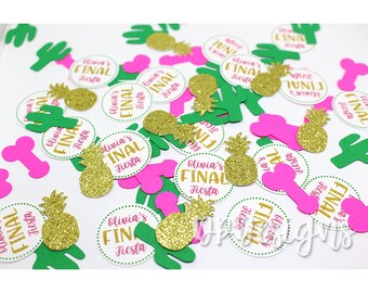 Final Fiesta Confetti, Penis Confetti, Personalized, Cactus Confetti, Bachelorette