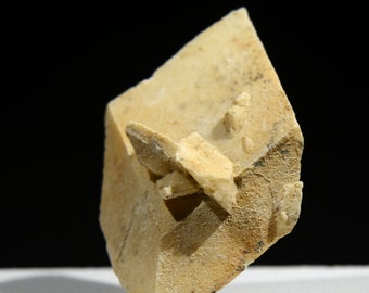 CALCITE after GLAUBERITE Pseudomorph Thumbnail Arizona BarkingGeckoEnt