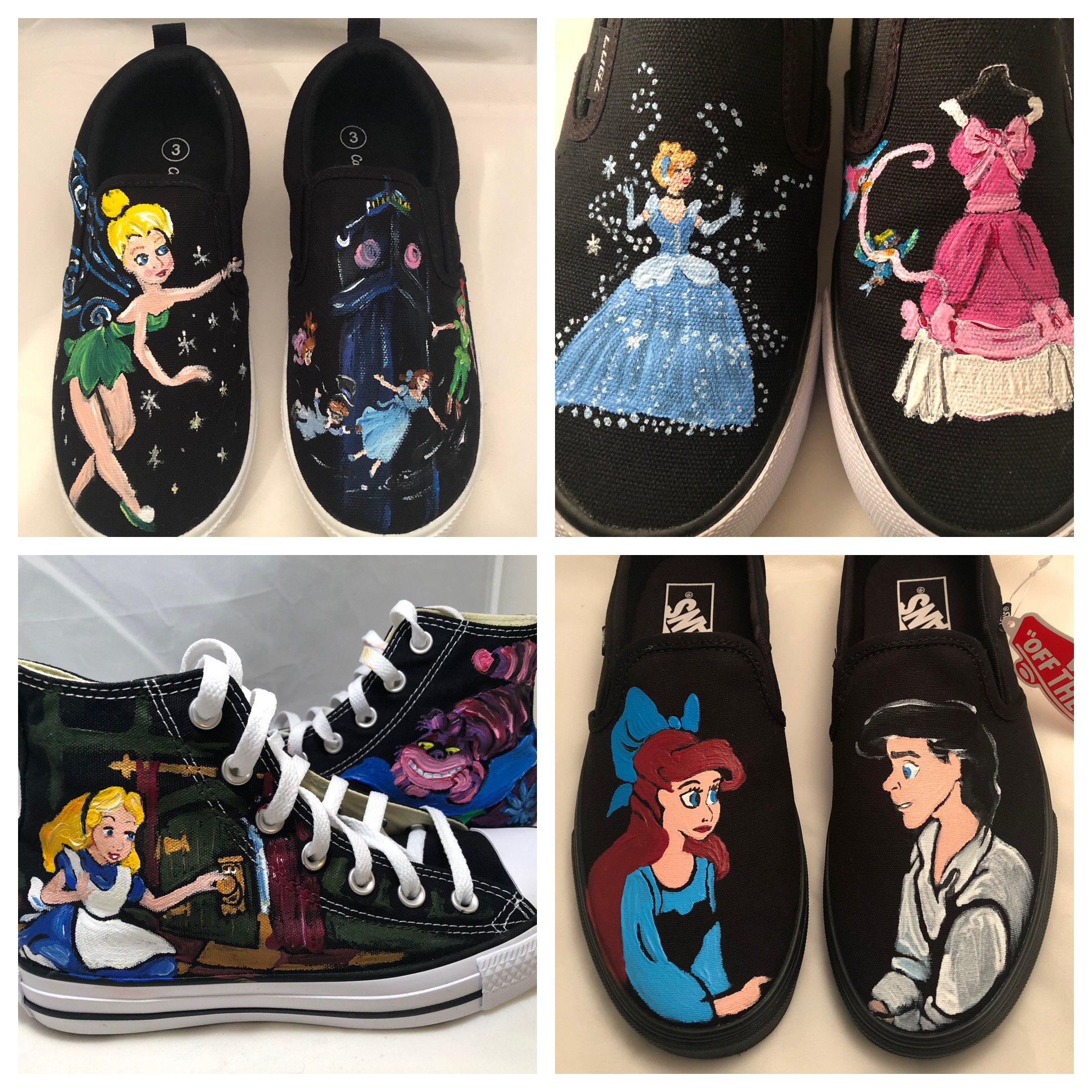Niños Disney pintados a mano zapatos juguete historia Etsy