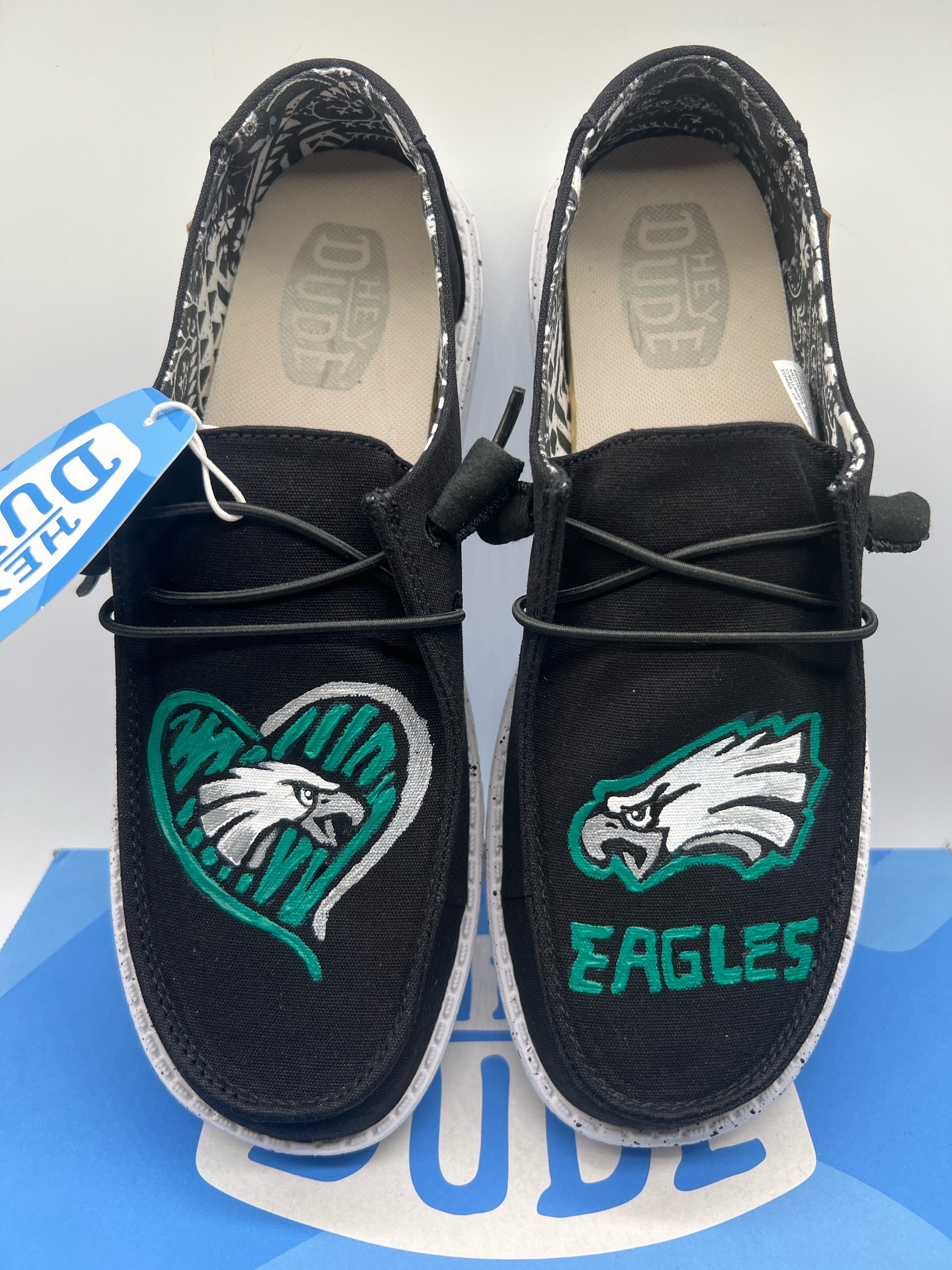 Philadelphia eagles vans shoes discount