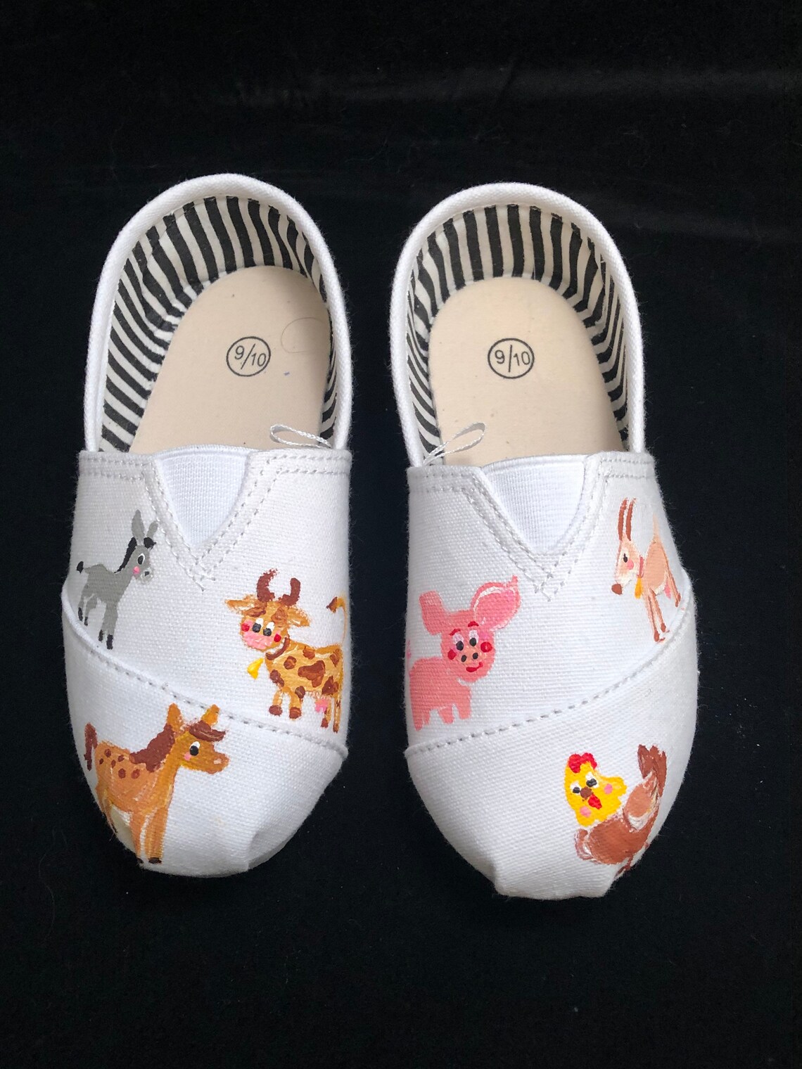 Zoo Hand Painted zoo Shoes Safari animals Toddler kid Etsy