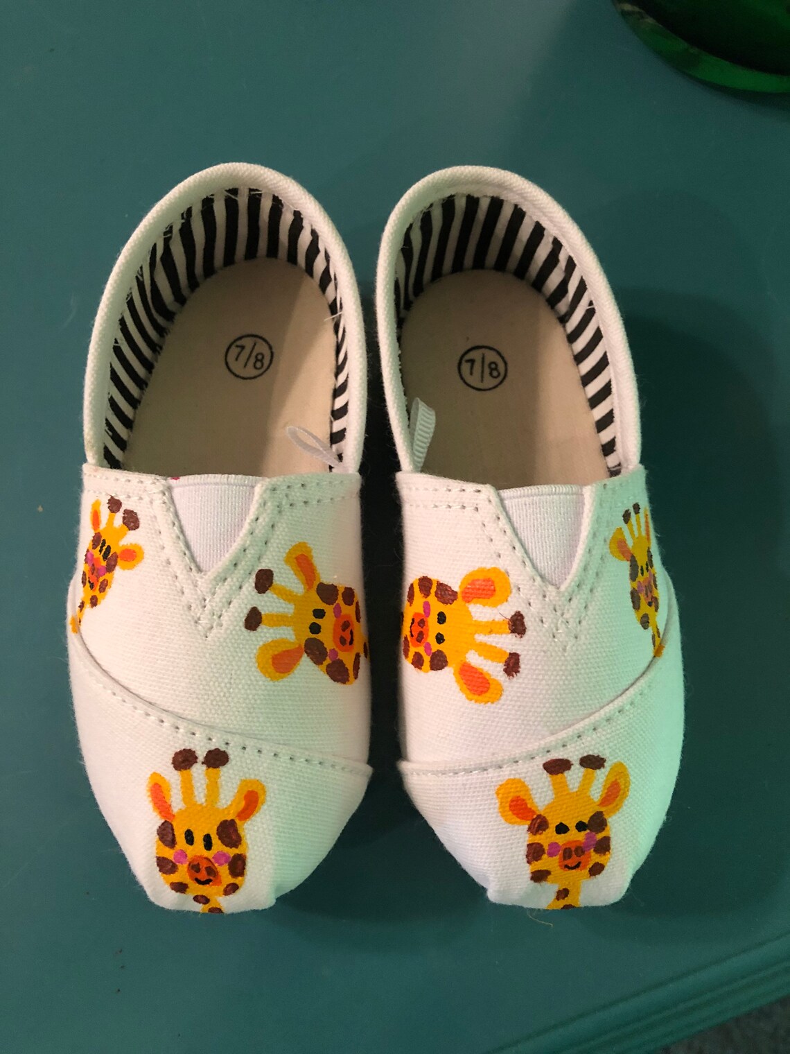 Zoo Hand Painted zoo Shoes Safari animals Toddler kid Etsy