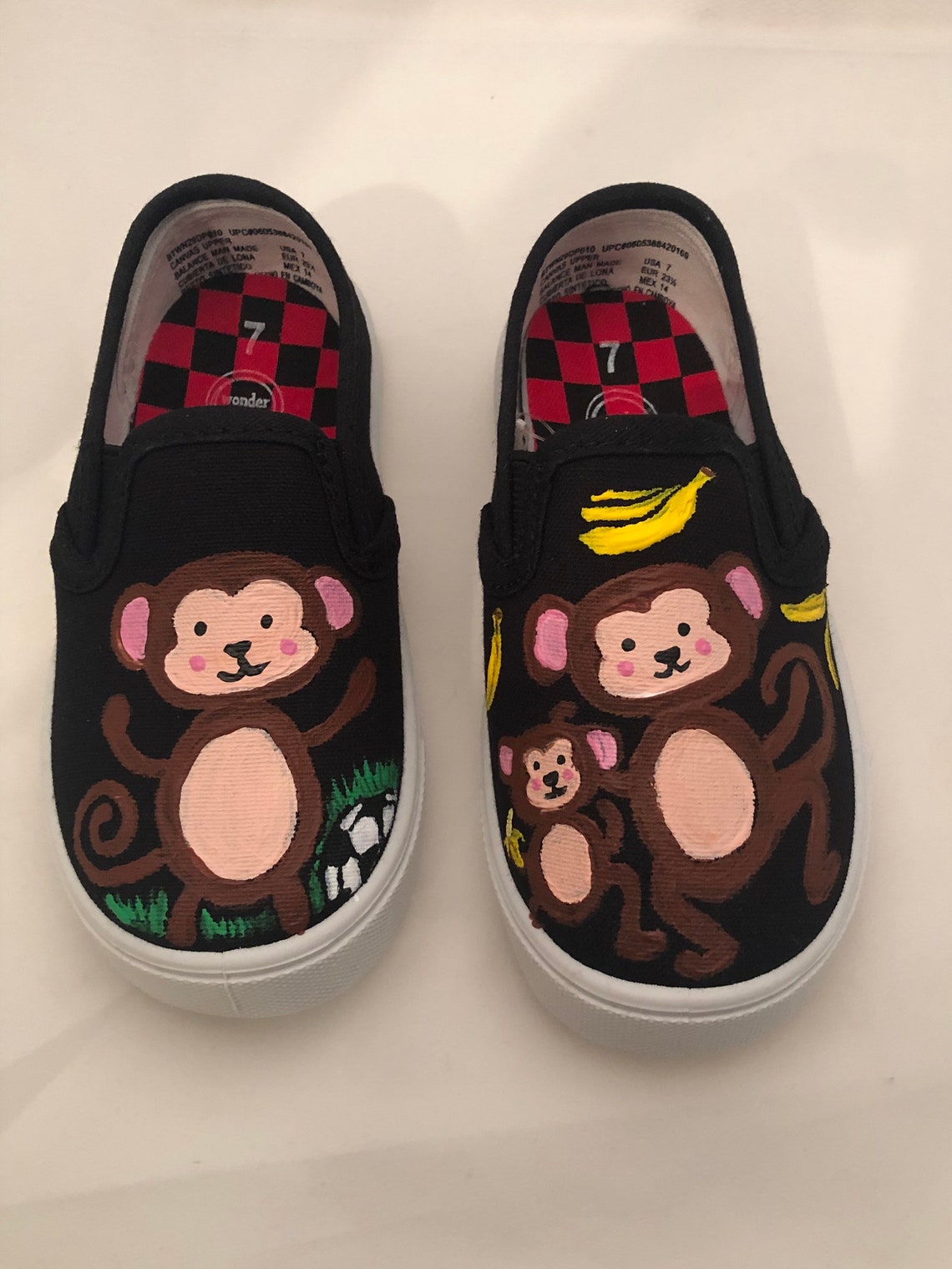 Farm Hand Painted zoo Shoes Petting zoo animals Toddler kid Etsy