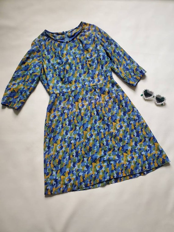 1960s vintage sixties mod dress