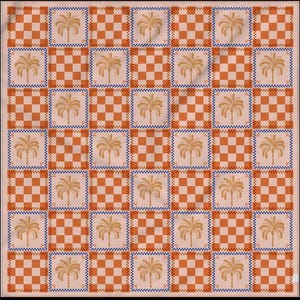 Palmera Microfiber Reversible Beach Blanket