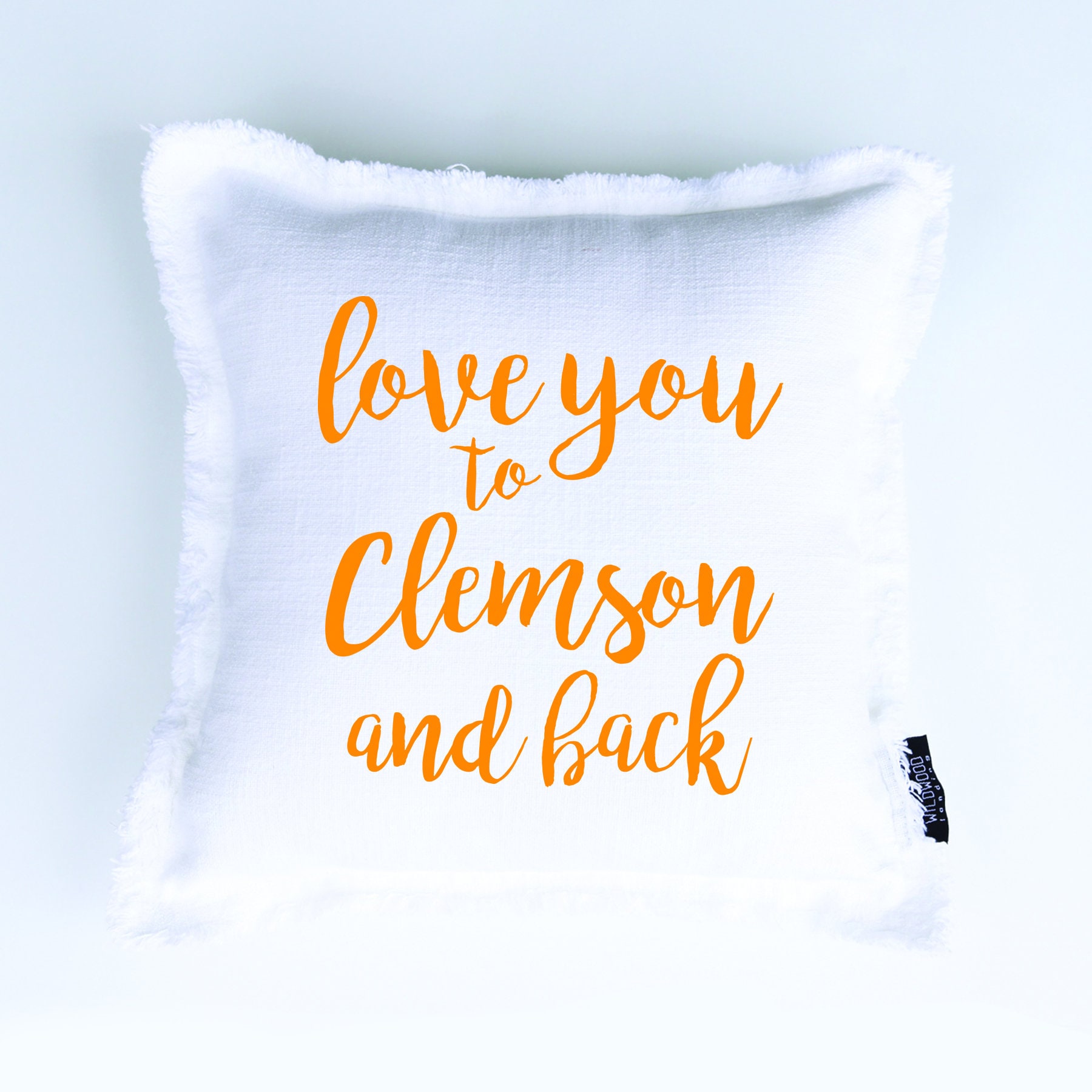 clemson pillow