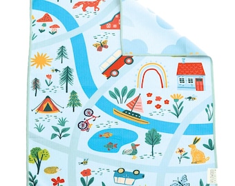Avenue - Microfiber Reversible Hand Towel