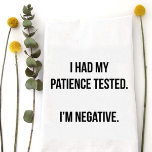 Ręcznik kuchenny Patience Tested