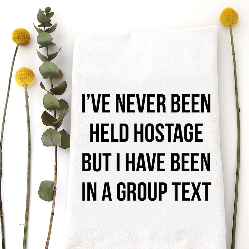 HELD HOSTAGE - TEA TOWEL - Thumbnail 3