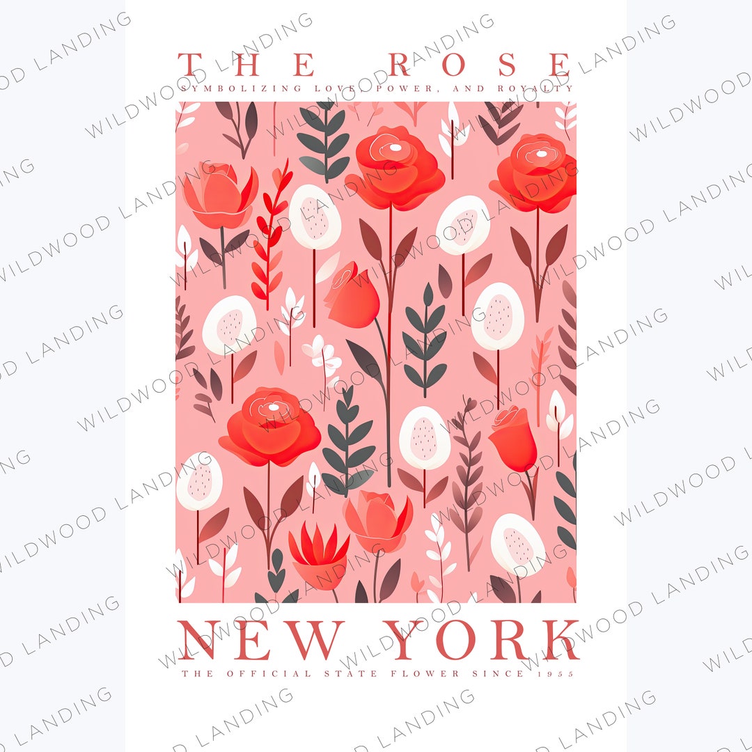 ニューヨーク州の花 - Etsy 日本