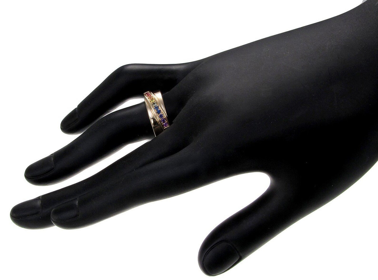 Gay Mens Engagement Ring Wedding Band 14K Yellow or Rose Gold Etsy