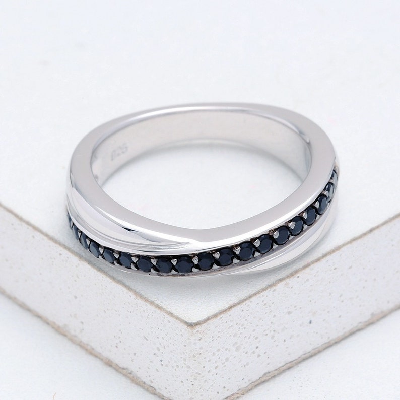 LGBT Engagement Ring Wedding Band Zurich at Night Ring in 925 Etsy