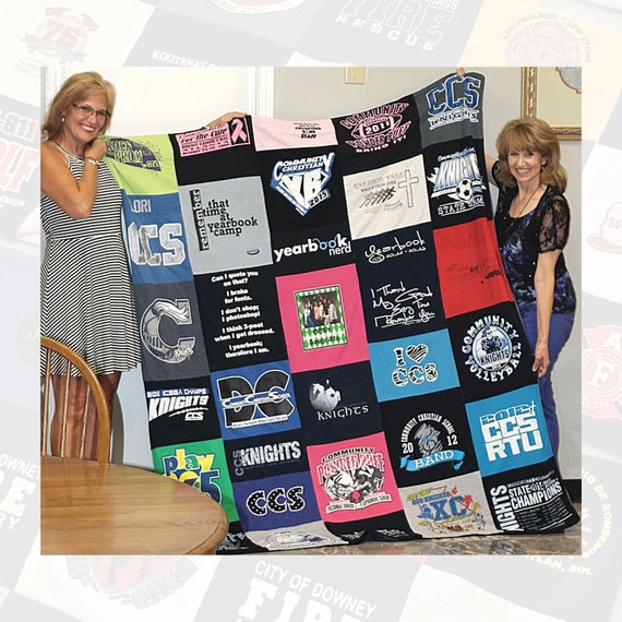 tshirt blanket etsy