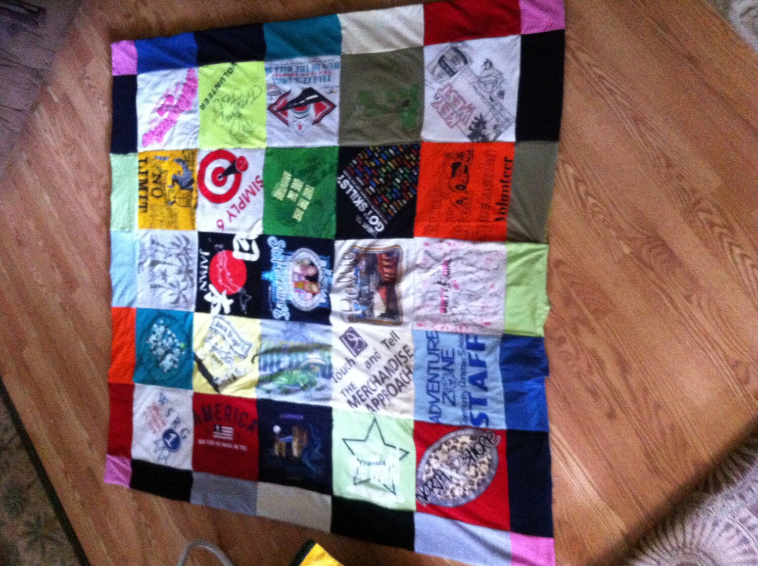 Tshirt blanket Personized tshirt blanket sports Tshirt Etsy