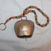 Garden Bell Chimes, Autumn Colors, Hanging Bell, Metal Bell, Green Yellow Orange, Cow Bell, Mongolian Bell