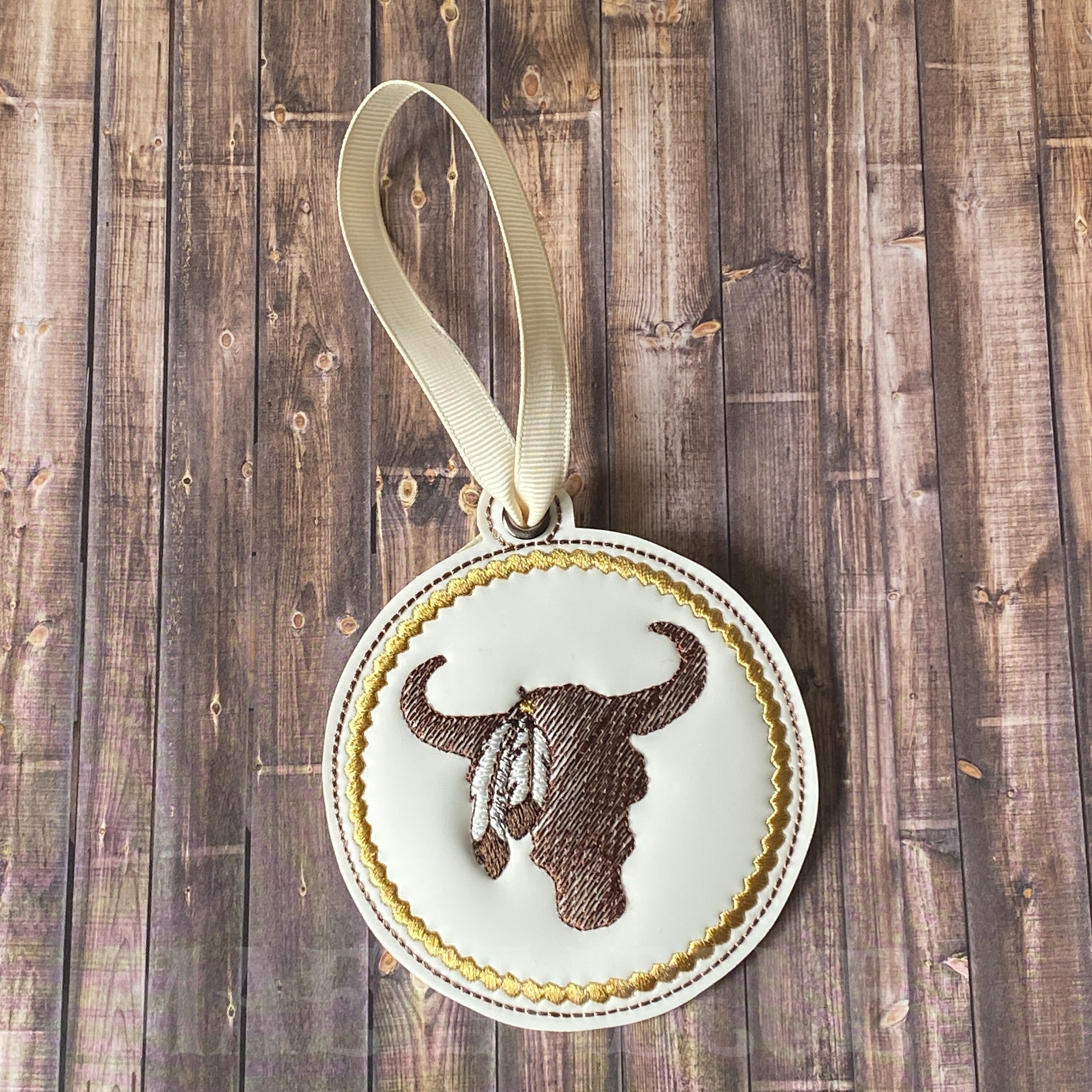 ITH Ranch Christmas Ornament Set Embroidery Design DIGITAL Etsy