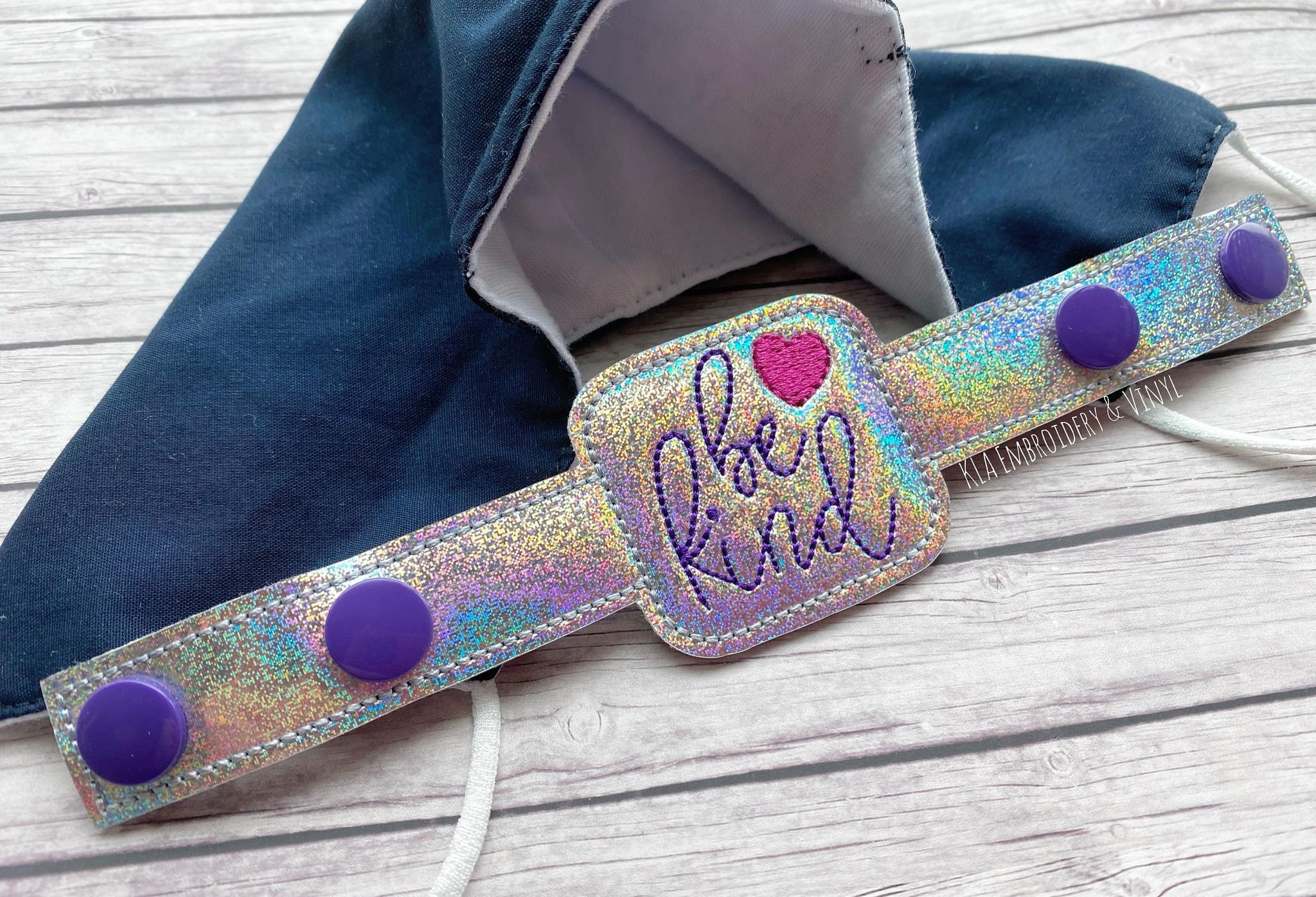 ITH Mask Extender Be Kind 2 Sizes DIGITAL Embroidery - Etsy