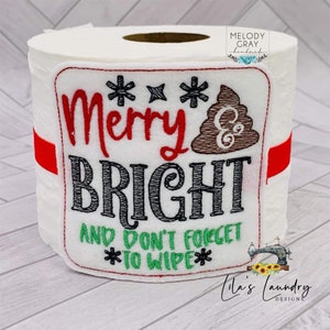 Cravatta Merry & Bright TP - 4x4 - DIGITAL Embroidery DESIGN