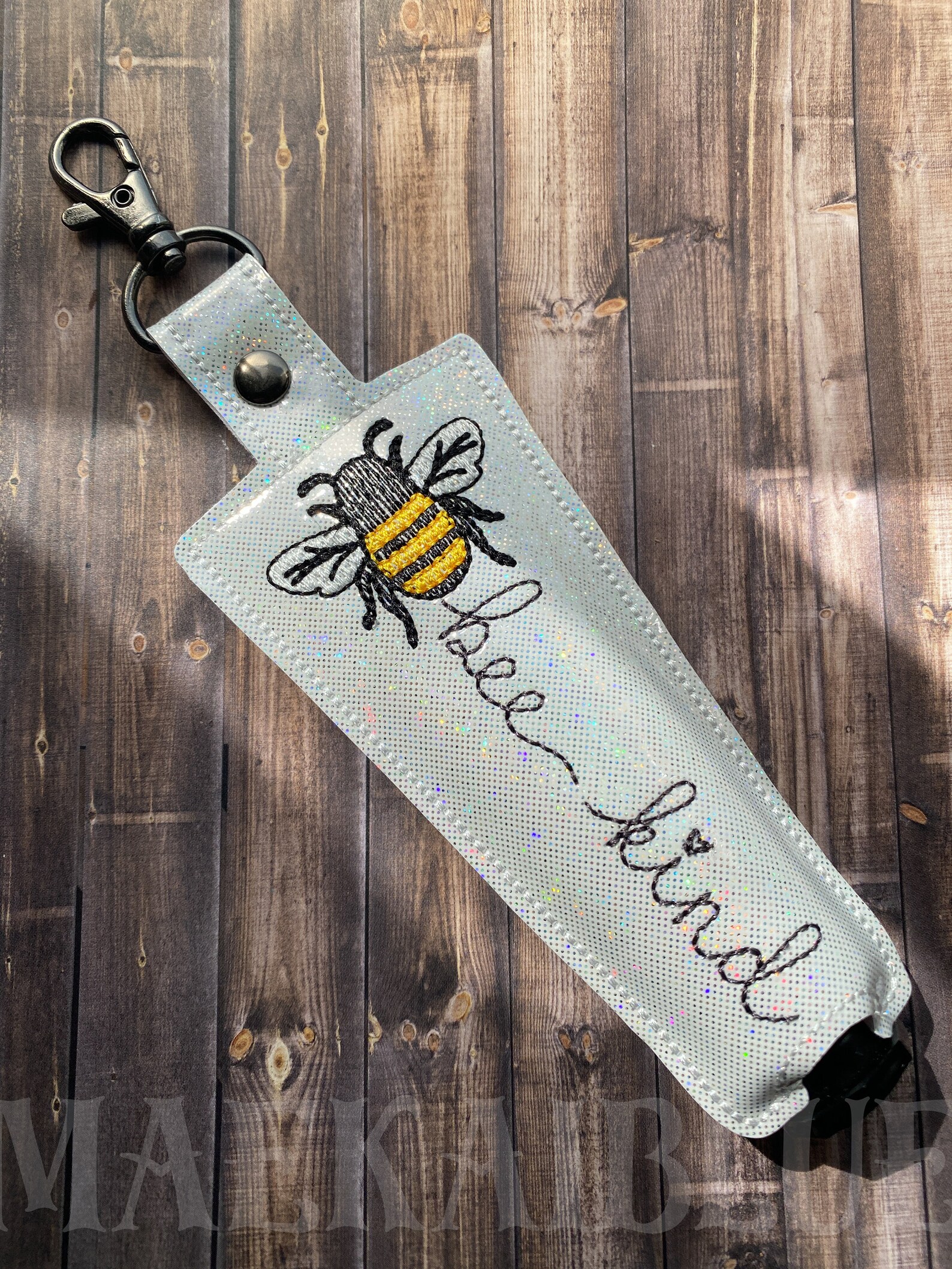 Bee Kind Hand Cream Holder 5x7 Includeddigital Embroidery Etsy
