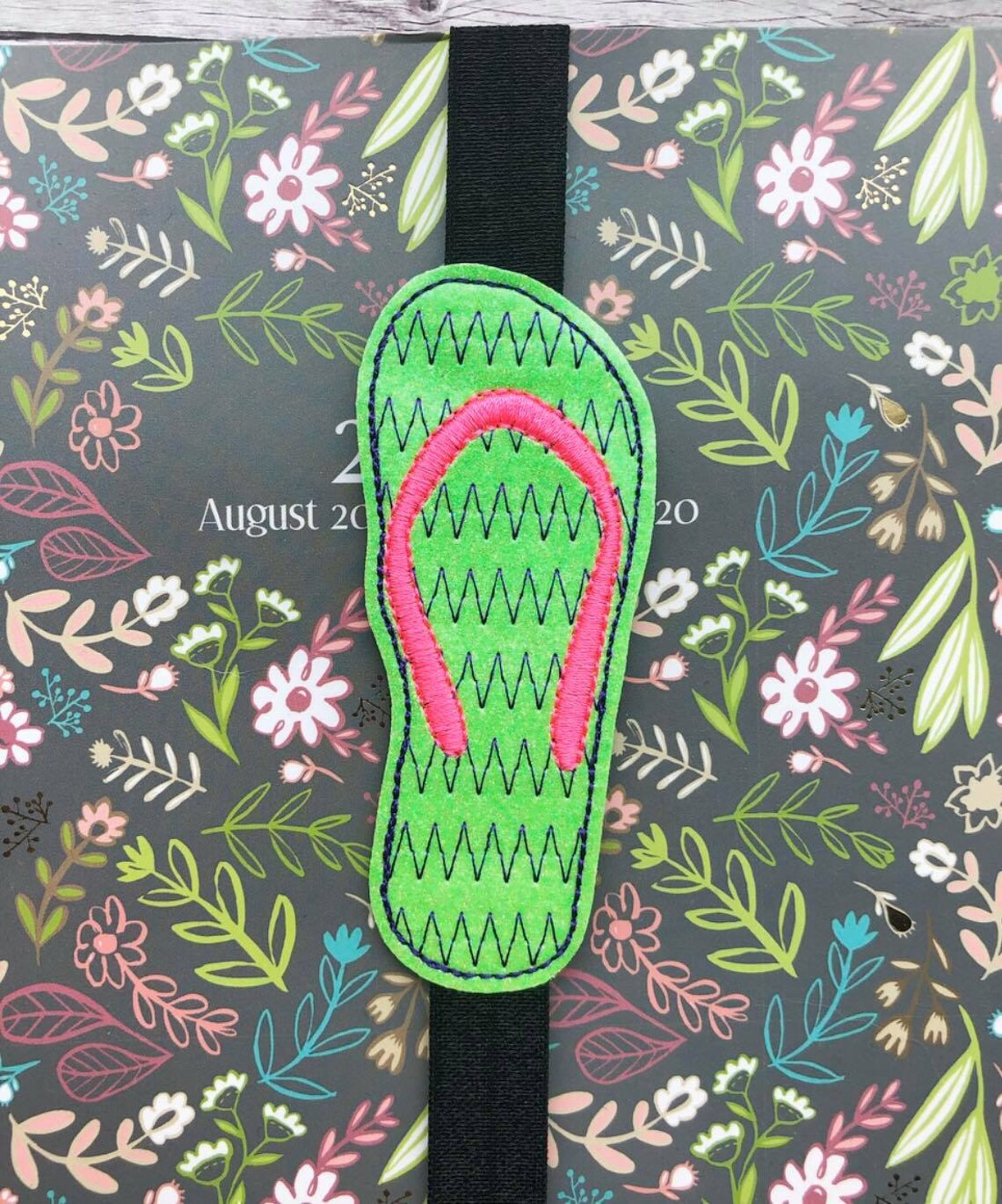 ITH Flip Flop Book Band 4x4 DIGITAL Embroidery DESIGN Etsy