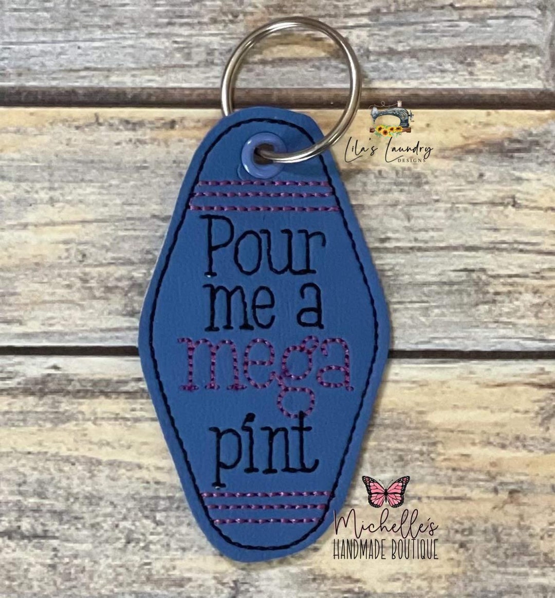 Mega Pint Vintage Keychain Eyelet Embroidery Design Etsy