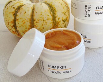 SAMPLE, Pumpkin Glycolic Face Mask, Trial Size, Natural Skin Care