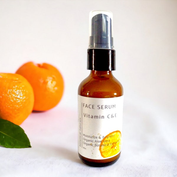 Vitamin C  &  E Facial Serum, Under Eye, Moisturizer