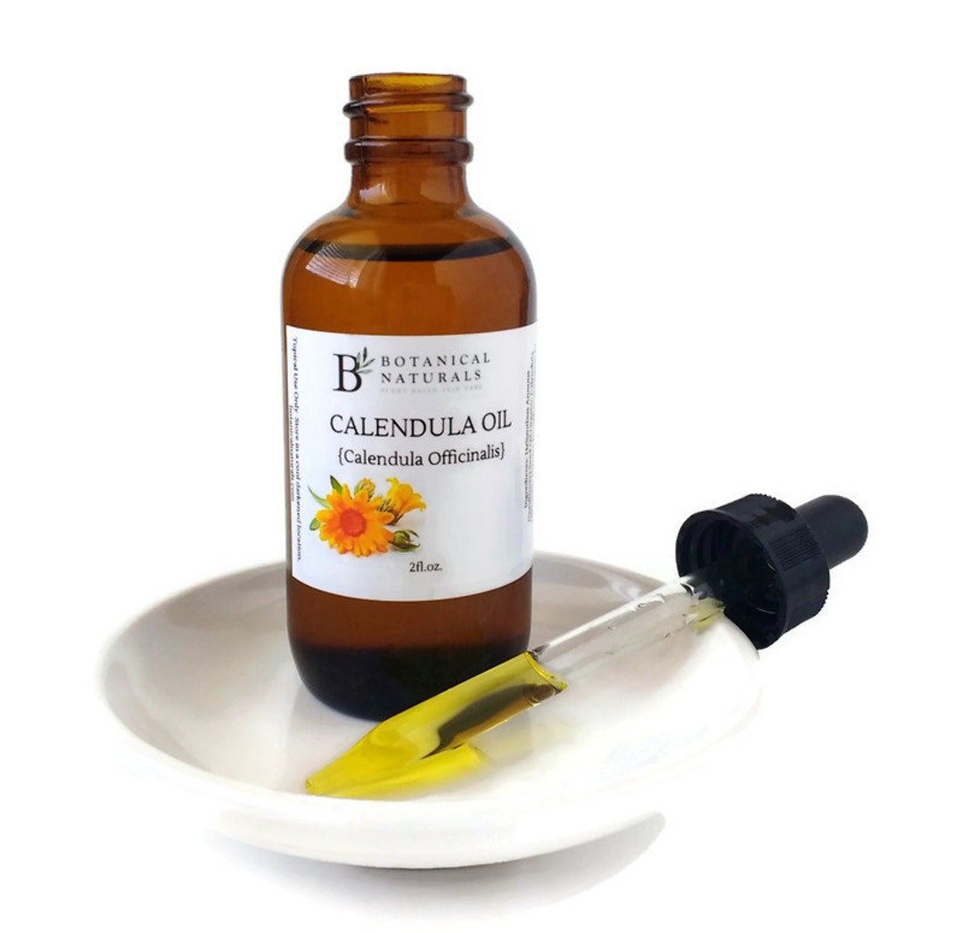 Calendula Oil Herbal Infused Oil Skin Rash Scrapes Etsy