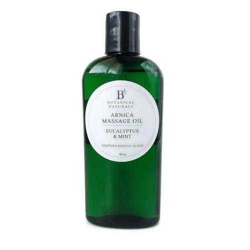 Eucalyptus & Mint Massage Oil Sore Muscle Relief Etsy