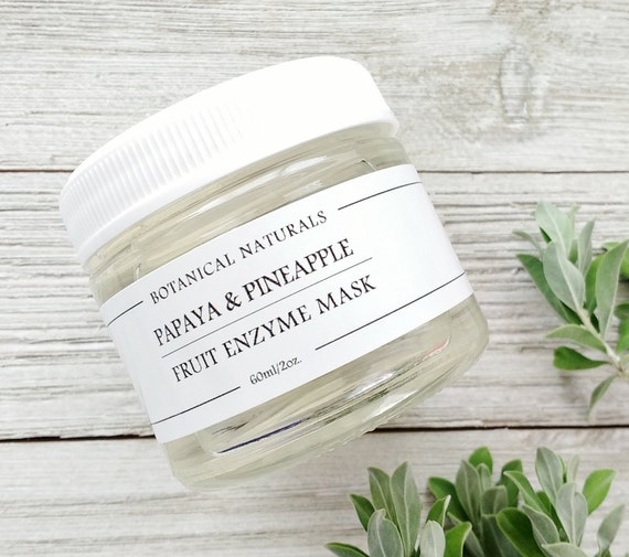papaya enzyme face mask