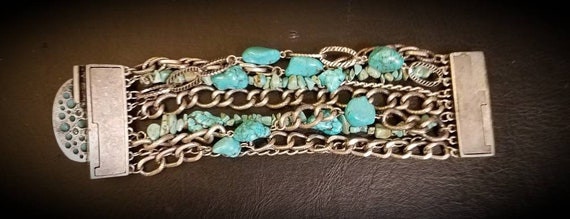 After Life Accessories Bohemian Turquoise Layered… - image 3