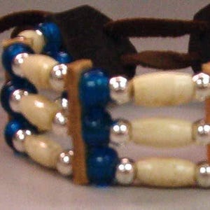 Native American Hairpipe Bracelet - Native Made