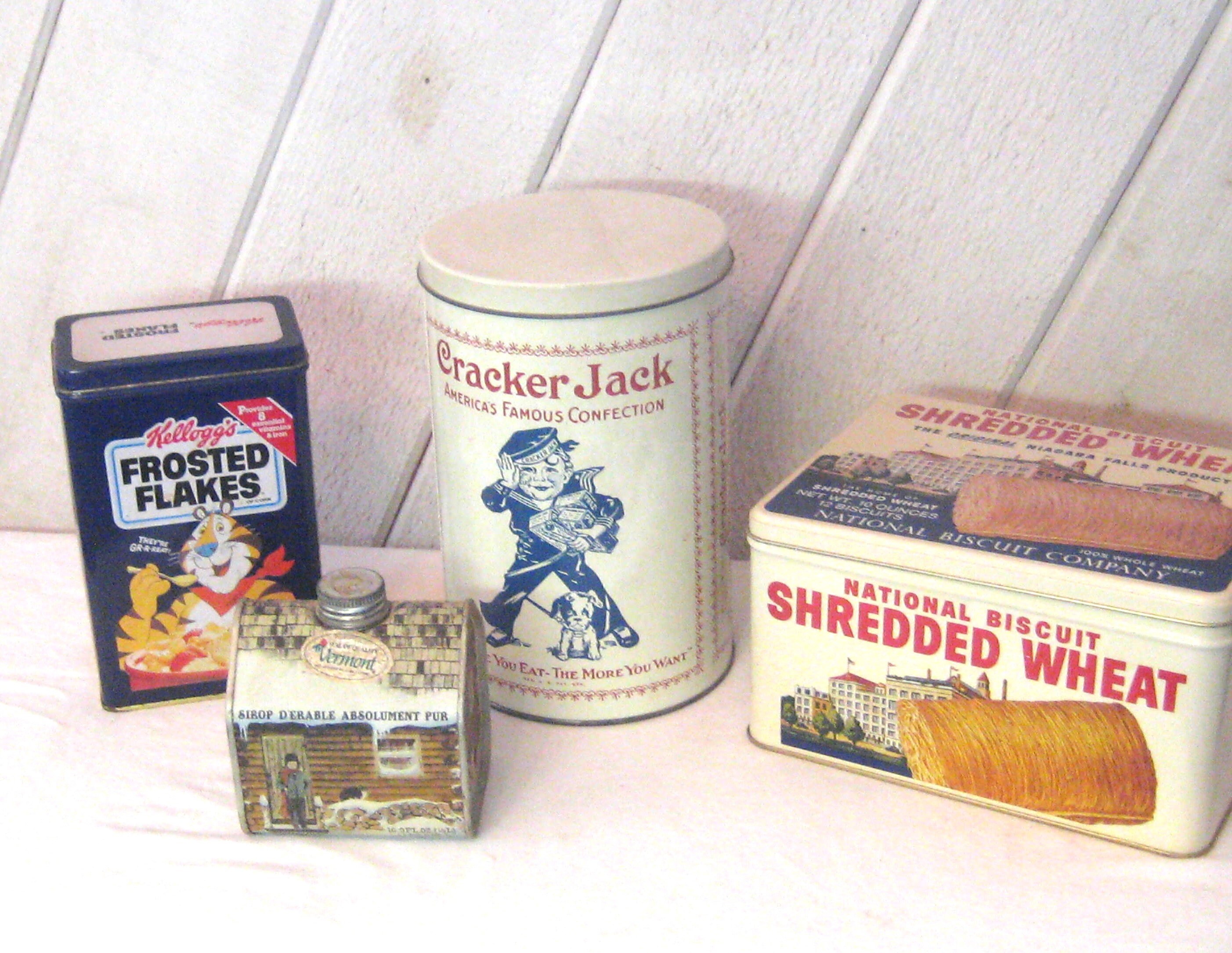 Cracker Jack Tin - Etsy