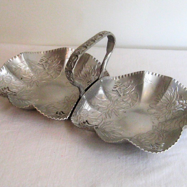 Embossed Metal Bowls Etsy