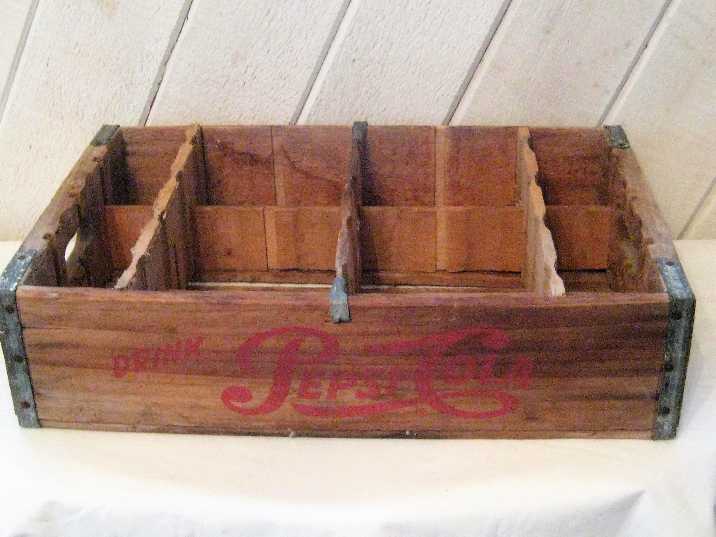 Caisse en bois antique de Pepsi Cola caisse pop de soude Etsy Caisse en bois antique de Pepsi Cola caisse pop de soude Etsy