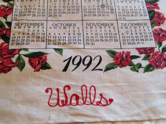 1992 Wall Calendar, Bless This House Pray, 1992 Calender, Wall