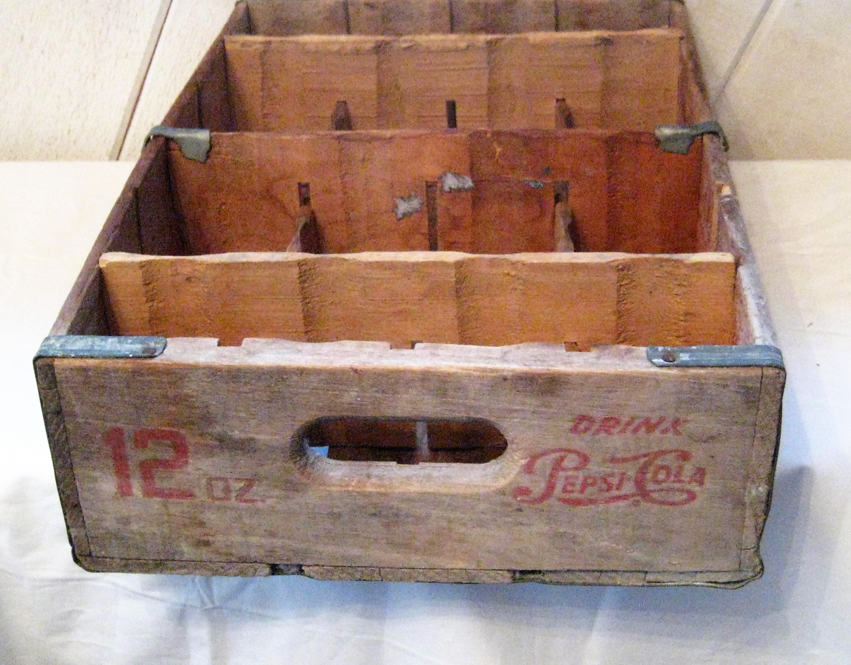 Caisse en bois antique de Pepsi Cola caisse pop de soude Etsy Caisse en bois antique de Pepsi Cola caisse pop de soude Etsy