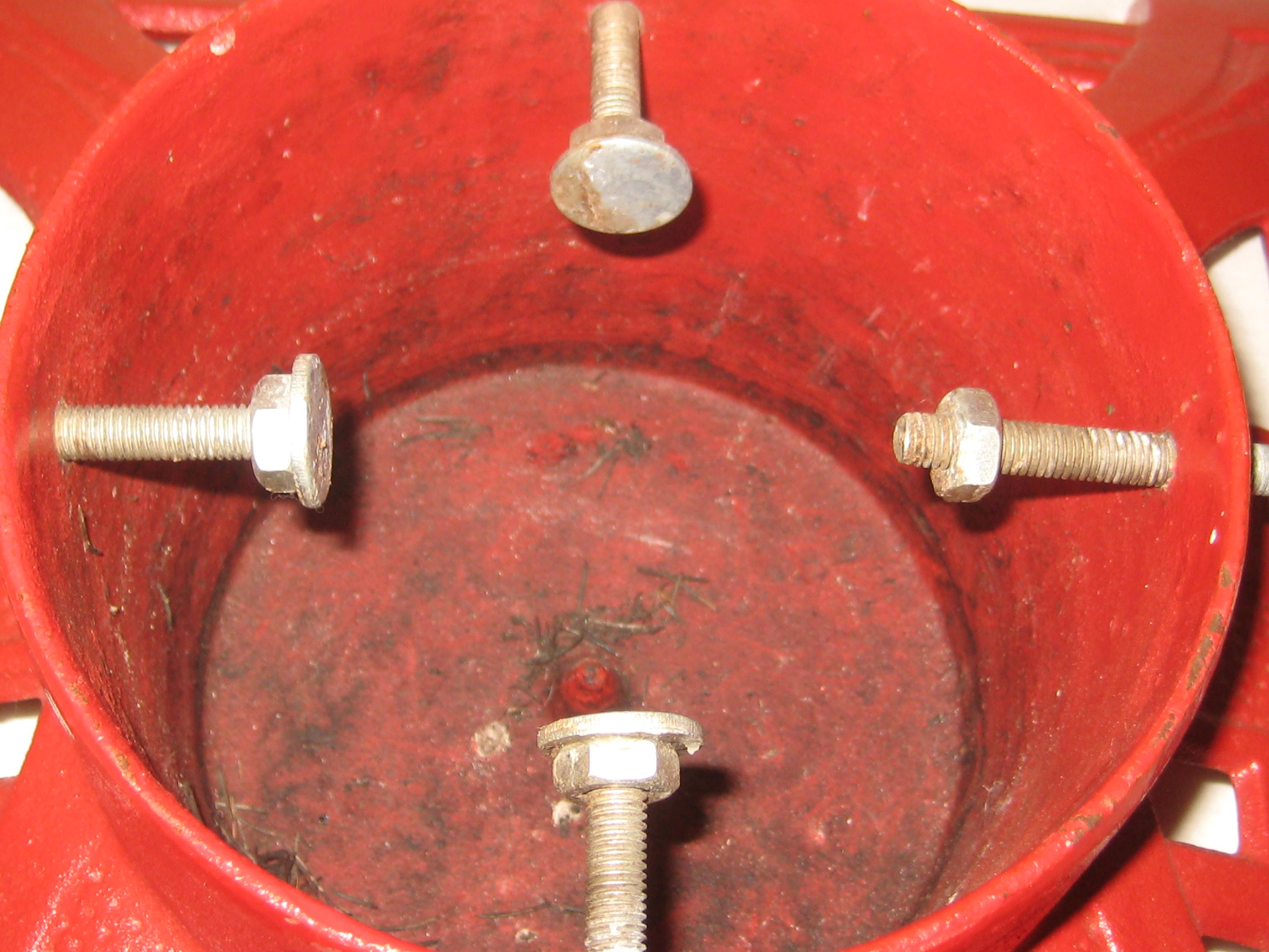 Antique Christmas Tree Stand Vintage Cast Iron Red Tree Etsy Canada