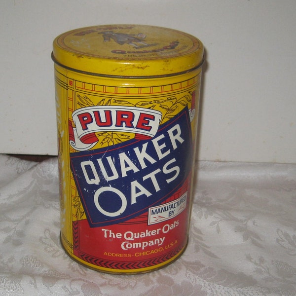 Quaker oats can, 1984 limited edition