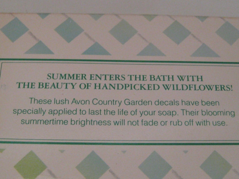 Vintage Avon soaps, Hostess sets, Butterflies Blossoms, Country Garden, Touch of Roses, mid century 50s 60s, fragrant bathroom decor image 8