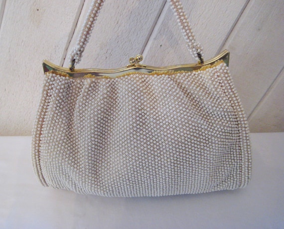 Glamorous Off White Croc Faux Leather Shoulder Bag - Glamorous