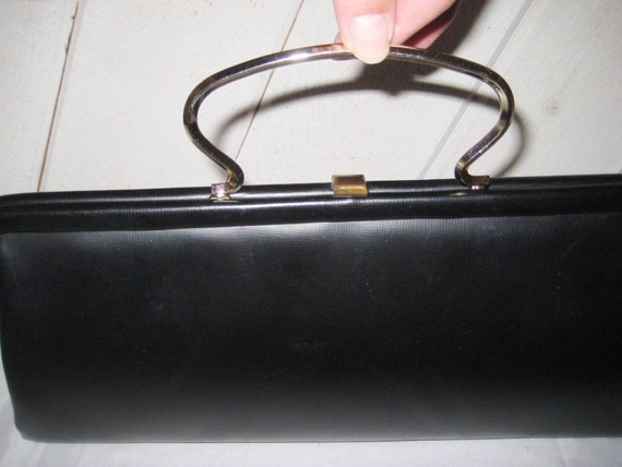 dark navy evening bag