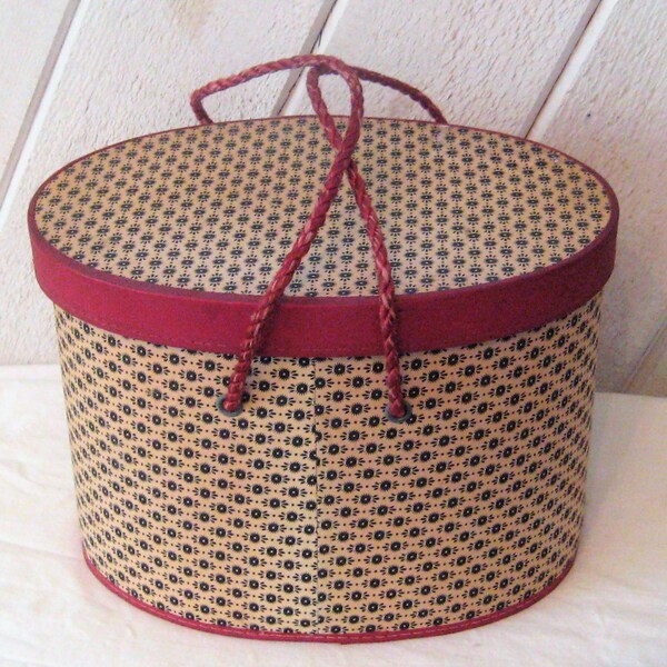 Vintage Hat Box Etsy