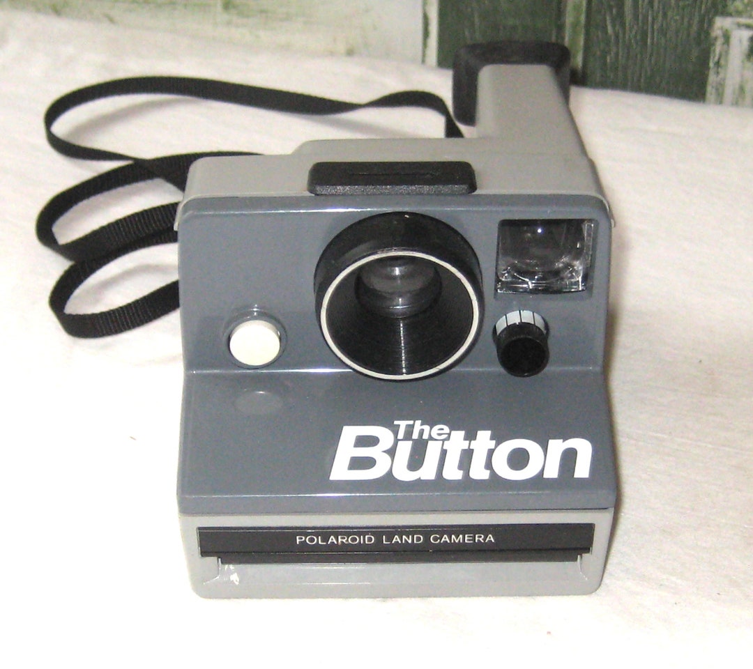 Vintage Camera the Button Polaroid Land Camera 1970s - Etsy