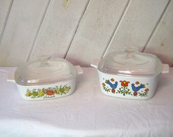 コーニングウェアの蓋、P-9-C、スクエア蓋、交換用蓋、コーニング