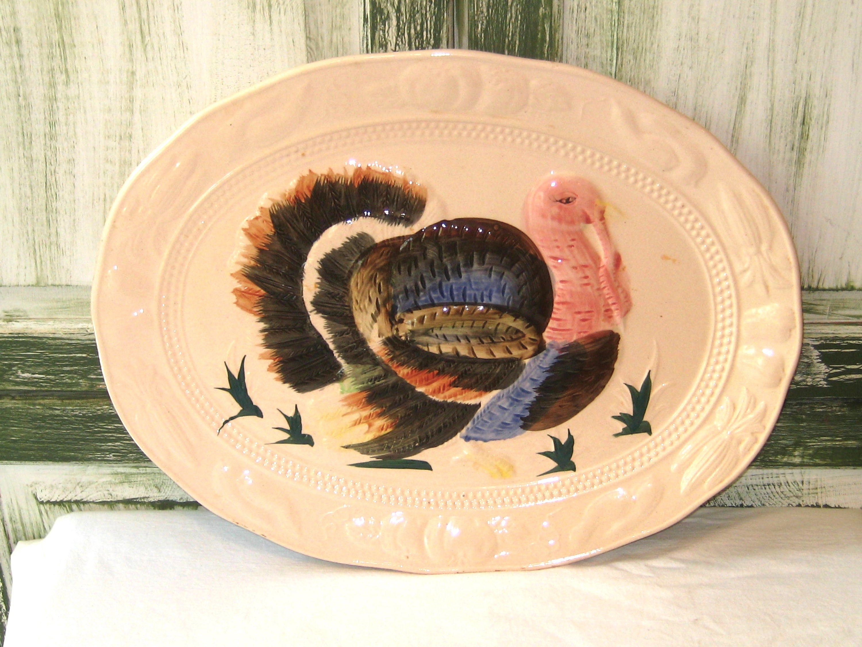 Colorful Platters Etsy