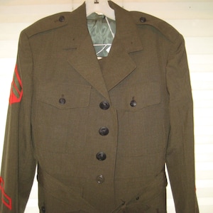 70s Military Uniform Marine Uniform Vintage Military Uniform - Etsy
