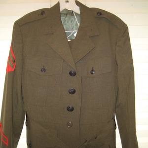 70s military uniform, marine uniform, vintage military uniform