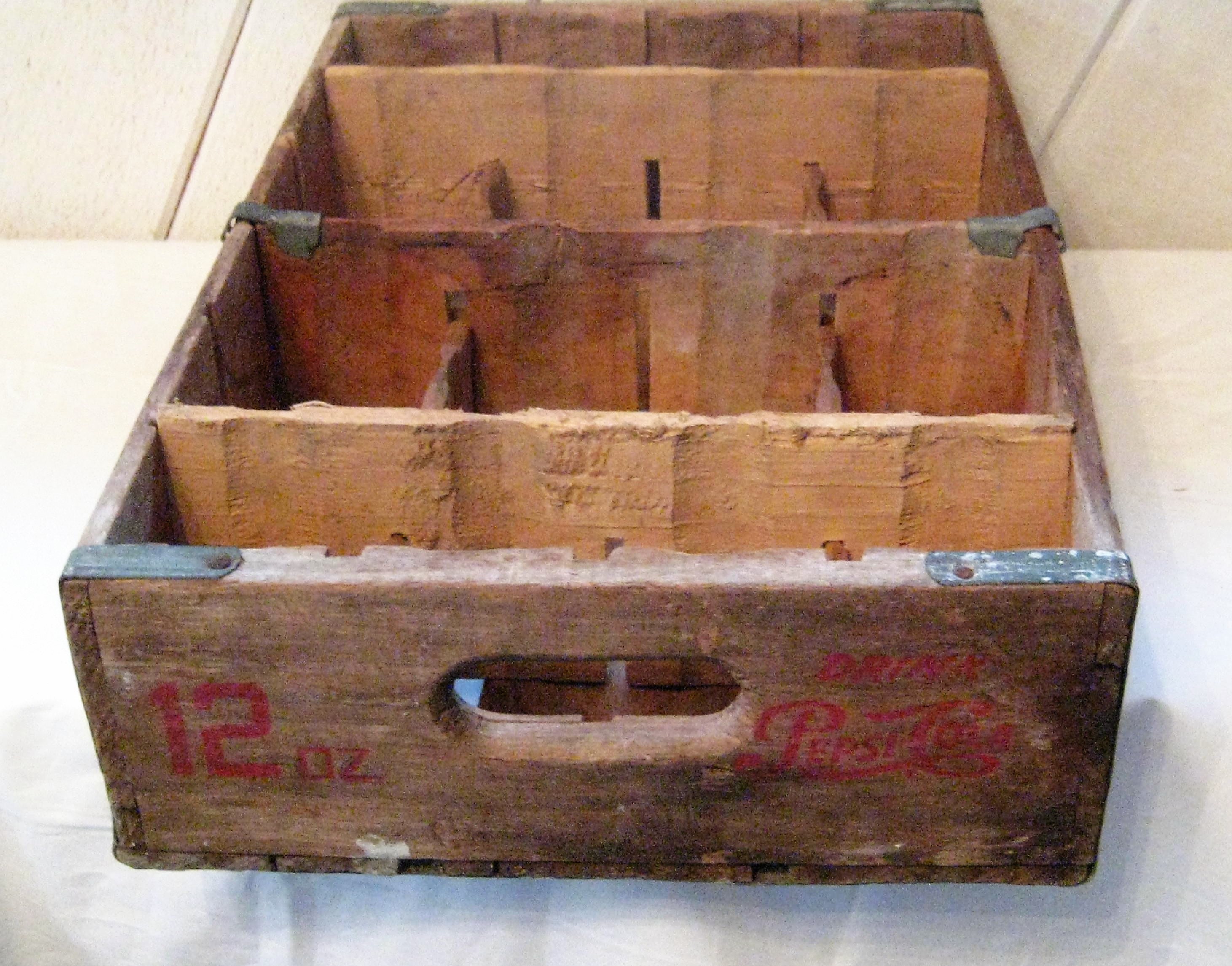 Caisse en bois antique de Pepsi Cola caisse pop de soude Etsy Caisse en bois antique de Pepsi Cola caisse pop de soude Etsy