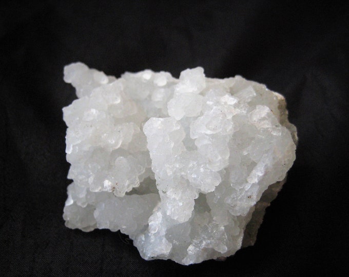 Pale Mint Green Quartz Rock Cluster, Many Points, Rocks and Geodes